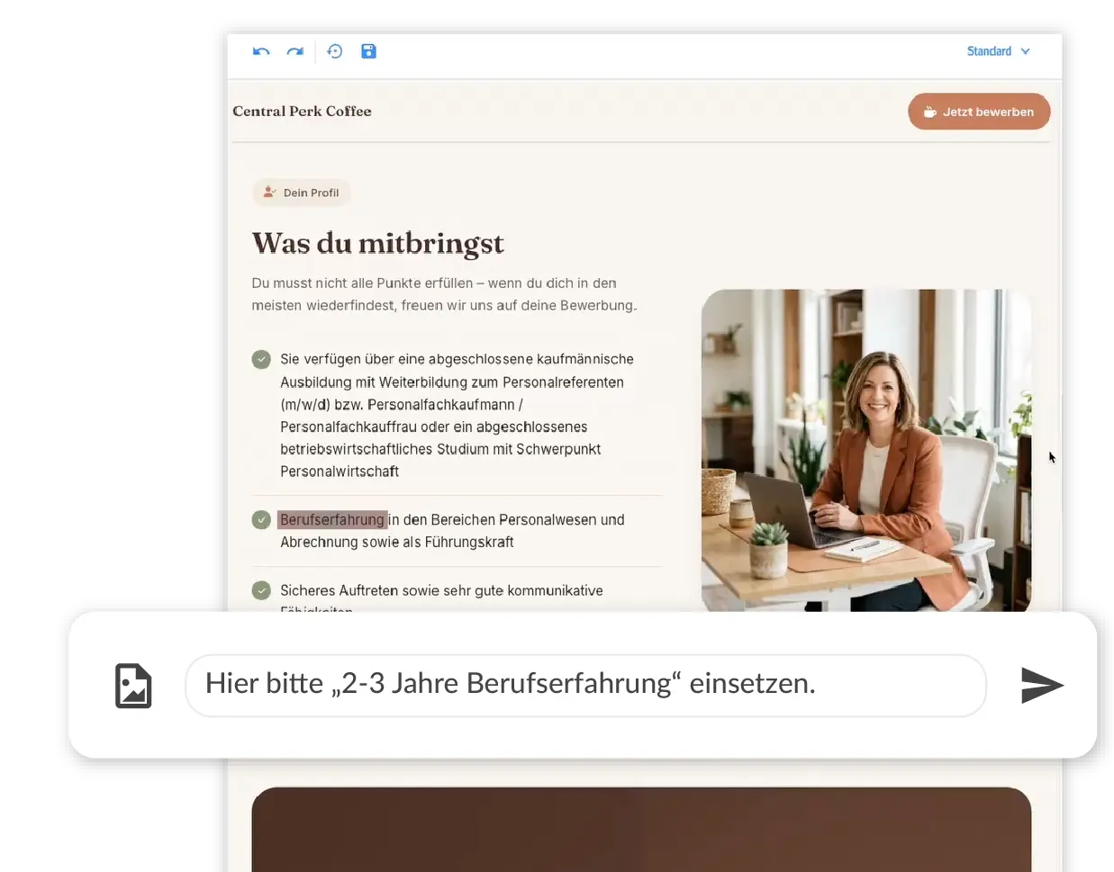 Gezielte Teiloptimierung