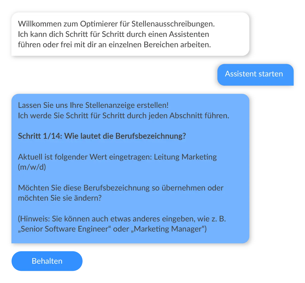 Intuitiver Dialog statt komplizierter Prozesse